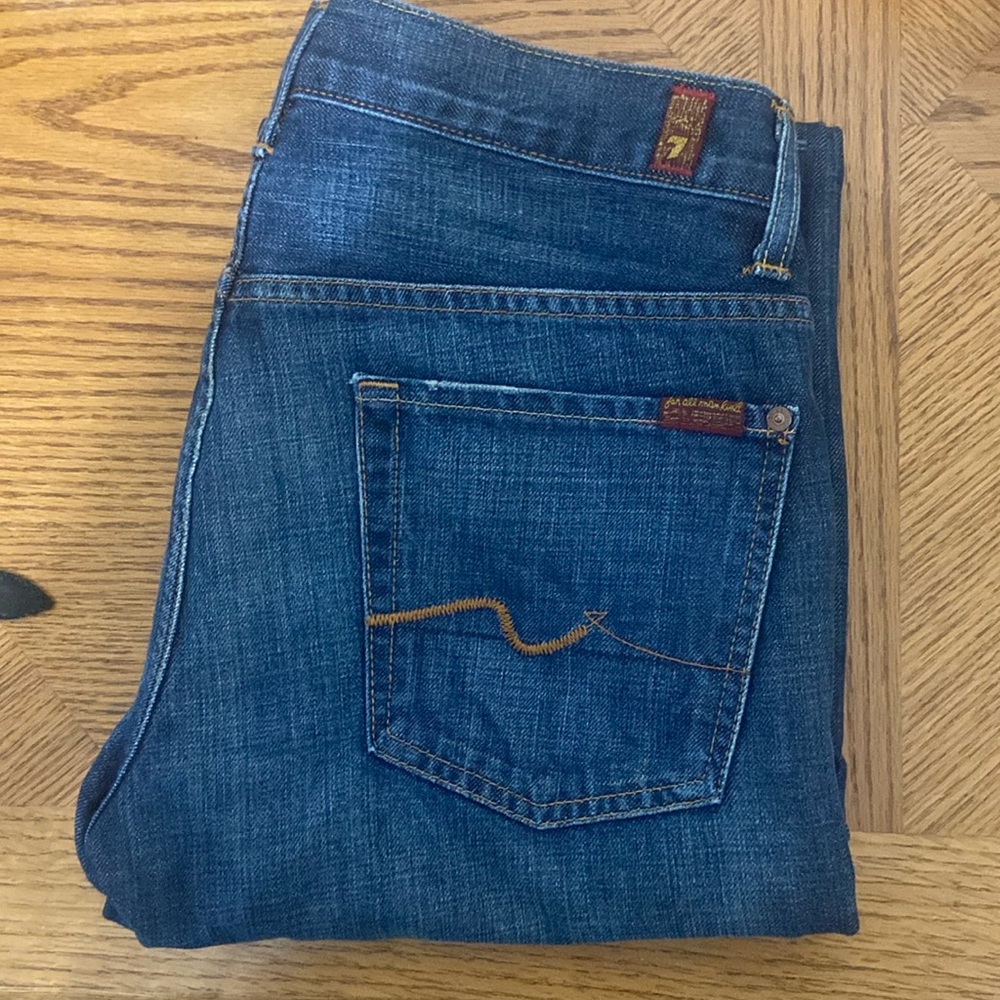 7 For All Mankind boot cut men’s jeans size 34